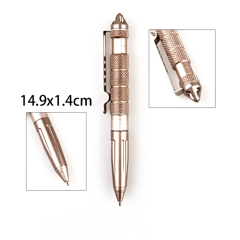 Tactical Pen Self Defense Supplies Simple Package Tungsten Steel Security Protection Personal Defense Tool Outdoor EDC Tools
Tactical Pen Self Defense Supplies Simple Package Tungsten Steel Security Protection Personal Defense Tool Outdoor EDC Tools