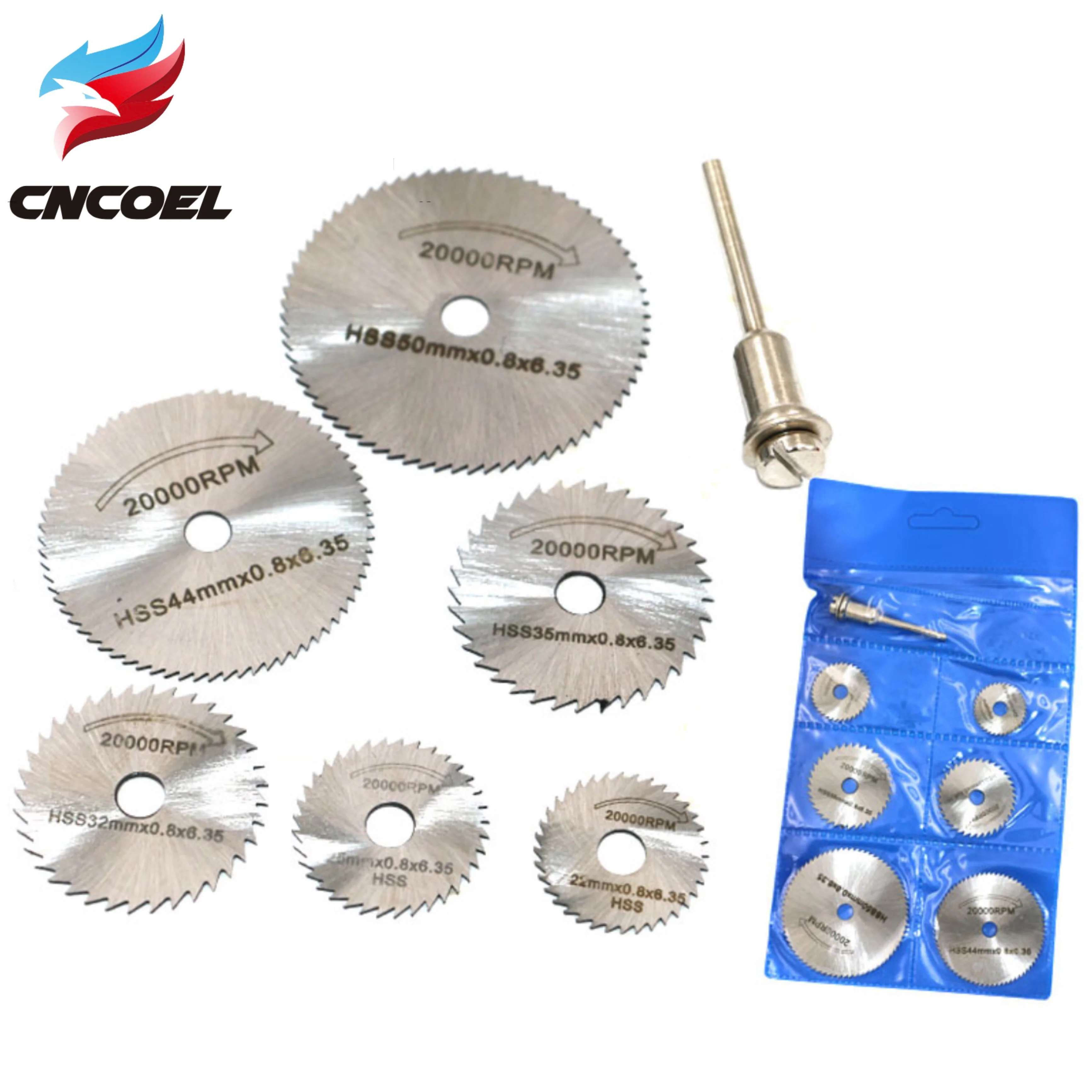 7pcs set Mini HSS Circular Saw Blade Rotary Tool For Dremel Metal Cutter Power Tool Set Wood Cutting Discs Drill Mandrel Cutoff
7pcs set Mini HSS Circular Saw Blade Rotary Tool For Dremel Metal Cutter Power Tool Set Wood Cutting Discs Drill Mandrel Cutoff