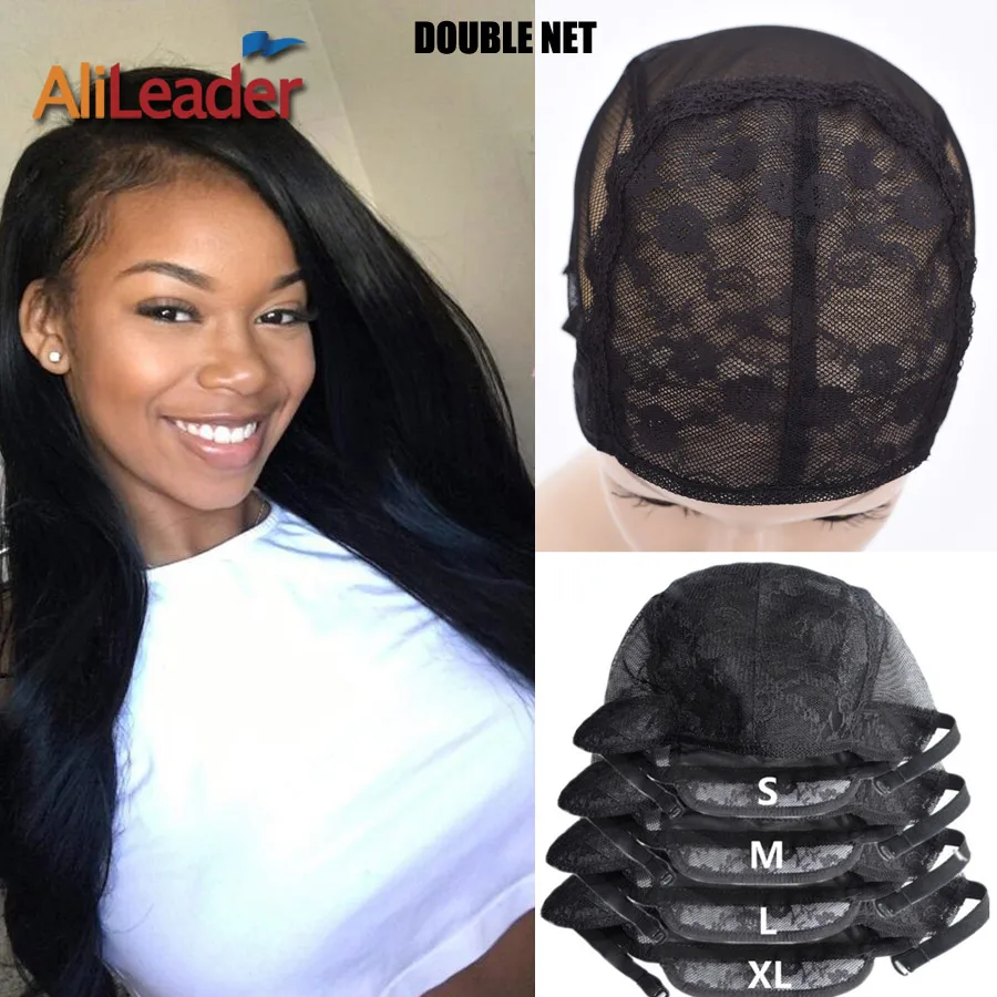 Alileader Adjustable Wig Caps Small/Large/Extra Large Base Cap Black Weaving Wig Tools Lace Wig Caps Weave Cap For Making a Wig 
Alileader Adjustable Wig Caps Small/Large/Extra Large Base Cap Black Weaving Wig Tools Lace Wig Caps Weave Cap For Making a Wig
