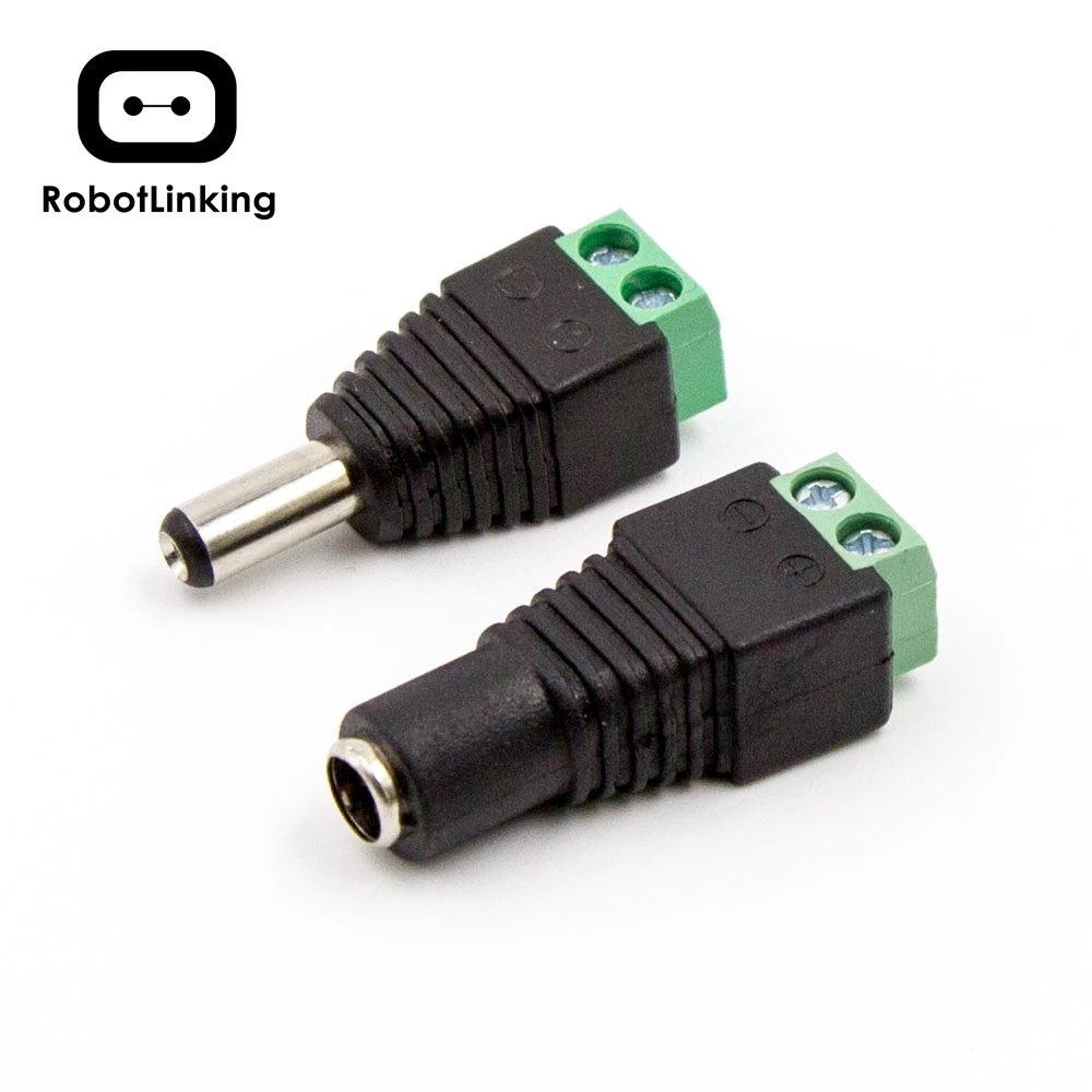 10 Pairs of 2.15.5mm Male and Female DC Power Plug Jack Adapters Connectors for CCTV Camera /LED Strip Lights
10 Pairs of 2.15.5mm Male and Female DC Power Plug Jack Adapters Connectors for CCTV Camera /LED Strip Lights