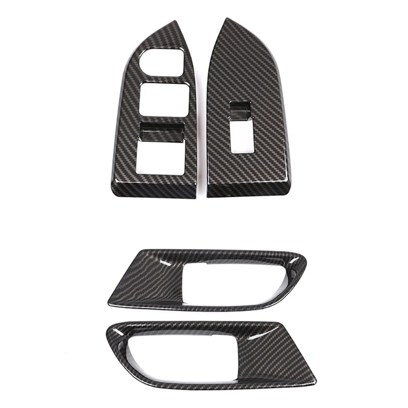 For Subaru BRZ Toyota 86 2012-2020 Car Inner Door Handle Bowl & Window Lift Switch Decor Cover Trim Frame Accessories 
For Subaru BRZ Toyota 86 2012-2020 Car Inner Door Handle Bowl & Window Lift Switch Decor Cover Trim Frame Accessories