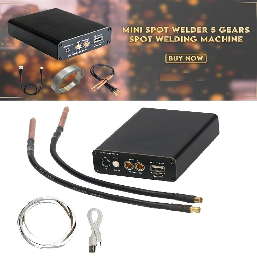 DH20 Handheld DIY Mini Spot Welding Machine 9 Gears Power Adjustable For Spot-welding 18-650 Battery With Quick Release Pen
DH20 Handheld DIY Mini Spot Welding Machine 9 Gears Power Adjustable For Spot-welding 18-650 Battery With Quick Release Pen
