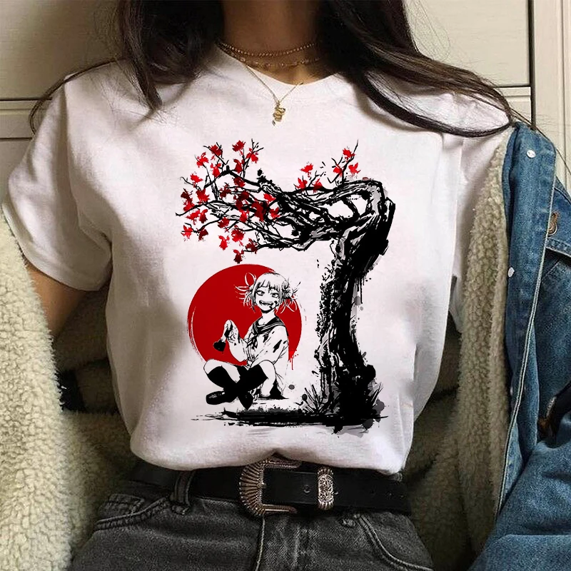 Himiko Toga Anime t shirt Comics Gothic Japanese Cartoon Manga Graphic Letters Top Soft Oversized Tee Female/Man T-Shirt
Himiko Toga Anime t shirt Comics Gothic Japanese Cartoon Manga Graphic Letters Top Soft Oversized Tee Female/Man T-Shirt