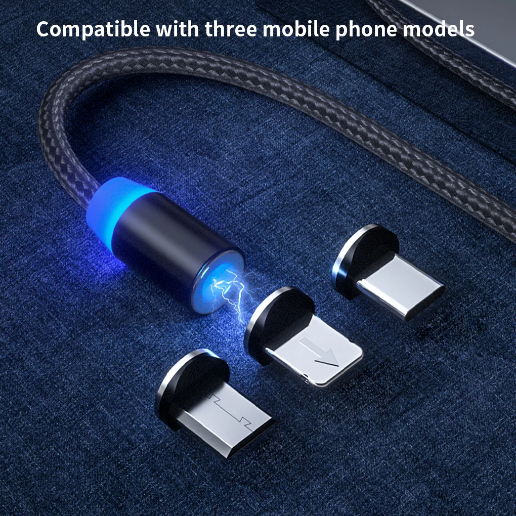 540 Rotate Magnetic Cable Fast Charging Magnet Charger Micro USB Type C Cable Mobile Phone Wire Cord For iPhone Xiaomi
540 Rotate Magnetic Cable Fast Charging Magnet Charger Micro USB Type C Cable Mobile Phone Wire Cord For iPhone Xiaomi
