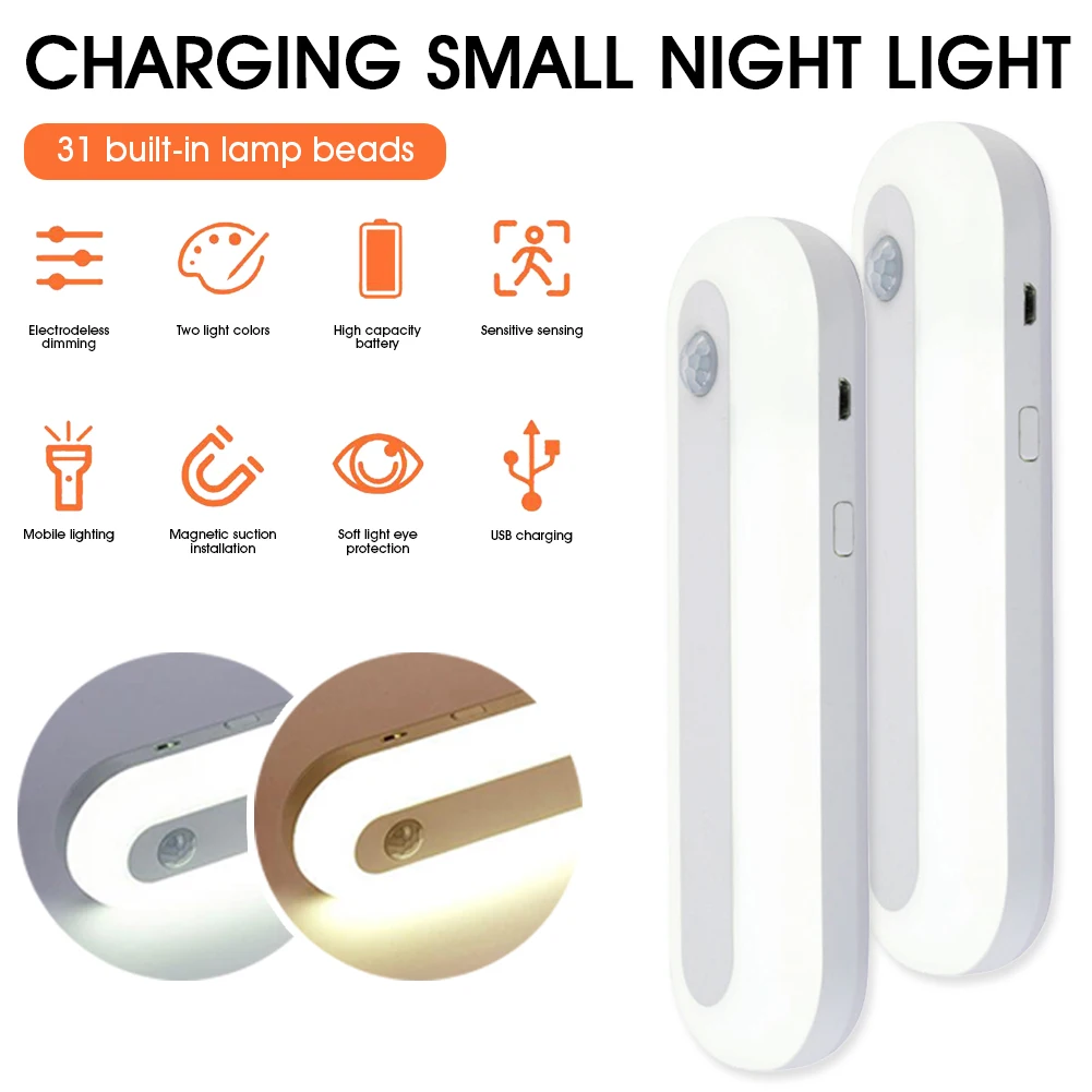 LED Wireless Closet Light Bar Magnetic Adhesive Rechargeable Battery Operated Motion Sensor Night Light Under Cabinet Closet
LED Wireless Closet Light Bar Magnetic Adhesive Rechargeable Battery Operated Motion Sensor Night Light Under Cabinet Closet