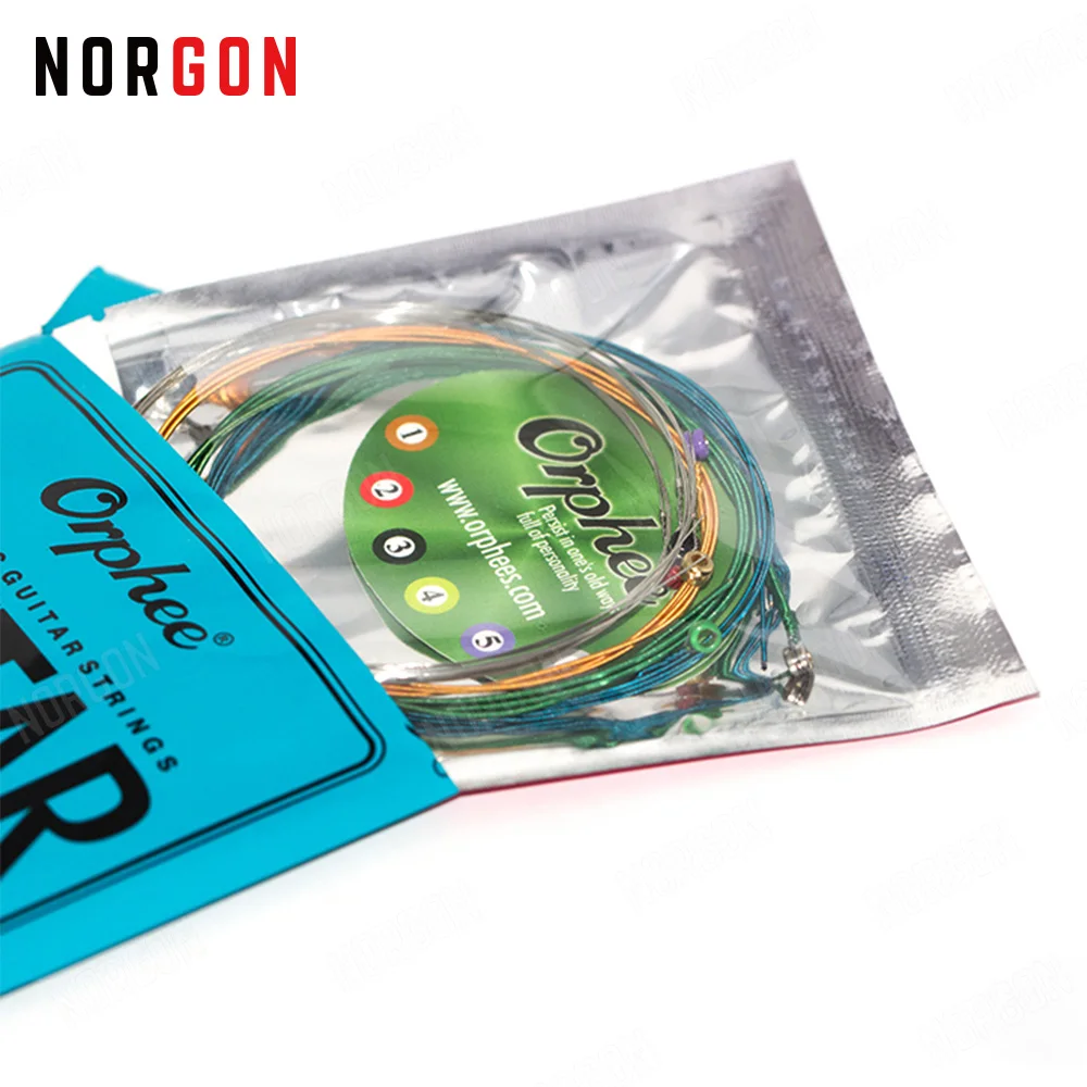 Orphee Colorful Electric Guitar Strings Yellow and Green Nickel Alloy 6-String Parts and Accessories Instruments RX15-C
Orphee Colorful Electric Guitar Strings Yellow and Green Nickel Alloy 6-String Parts and Accessories Instruments RX15-C