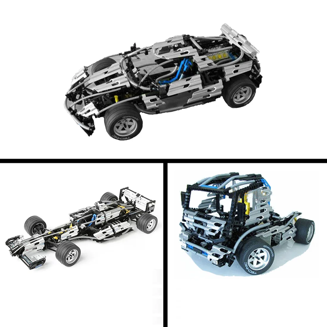1435Pcs Static Version MOC Car Bricks DIY Small Particle Building Block Model Stem Toy Blocks assembly Educational toy for kids
1435Pcs Static Version MOC Car Bricks DIY Small Particle Building Block Model Stem Toy Blocks assembly Educational toy for kids
