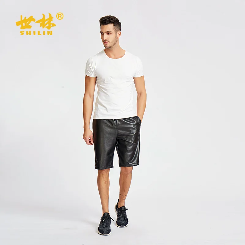 Leather Pants Men's Elastic Waist Locomotive Personality Men Clothing 2020 Streetwear Ropa De Hombre Hip Hop Pants Men
Leather Pants Men's Elastic Waist Locomotive Personality Men Clothing 2020 Streetwear Ropa De Hombre Hip Hop Pants Men