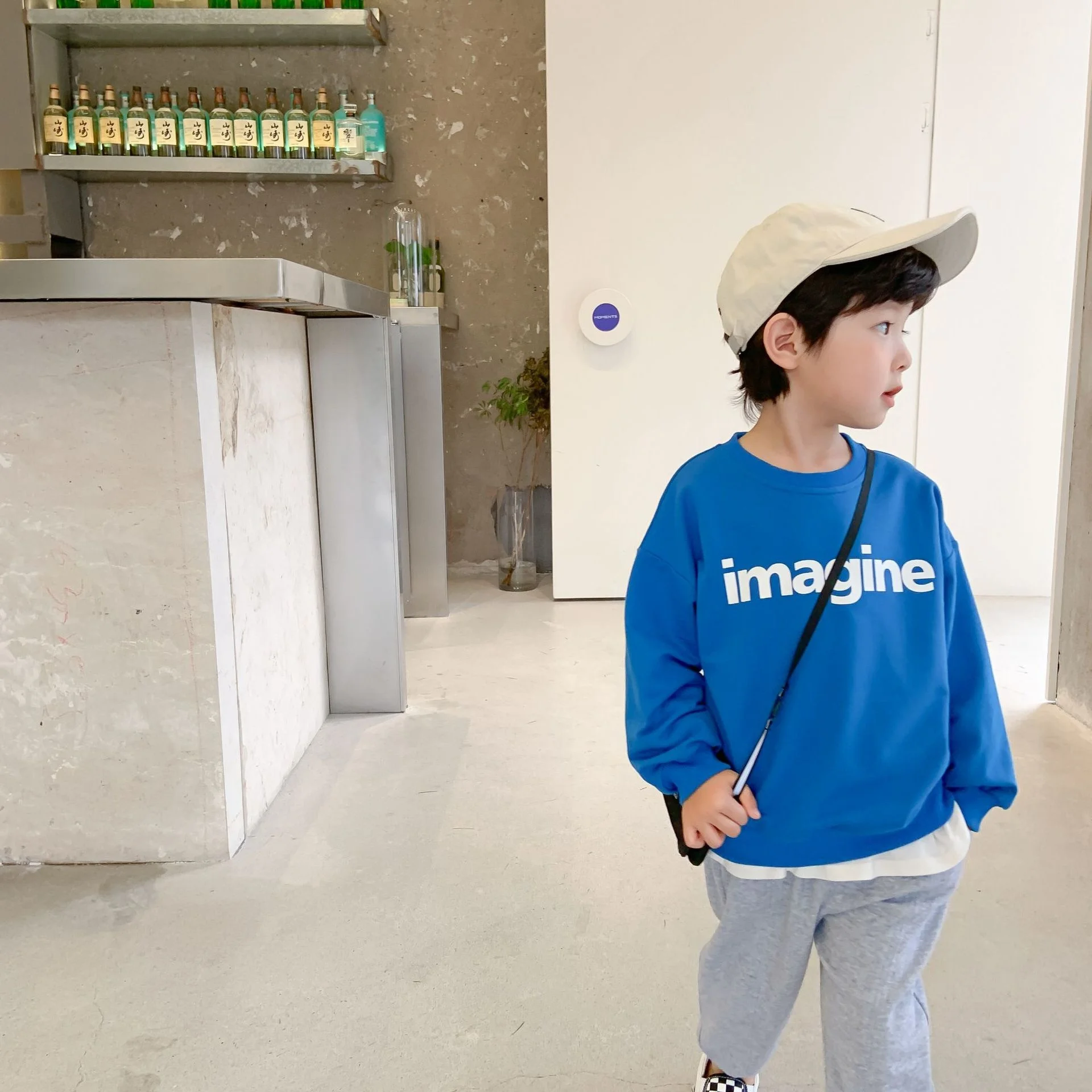 Autumn Boys Fashion Printing Long Sleeve Sweatshirts Simple Letters 4 Colors All-match Tops
Autumn Boys Fashion Printing Long Sleeve Sweatshirts Simple Letters 4 Colors All-match Tops