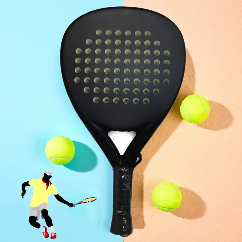 Black Professional Carbon Fiber Paddle Tennis Racket Tennis Soft EVA FaceTraining Sports Adult Professional Tennis Equipment
Black Professional Carbon Fiber Paddle Tennis Racket Tennis Soft EVA FaceTraining Sports Adult Professional Tennis Equipment