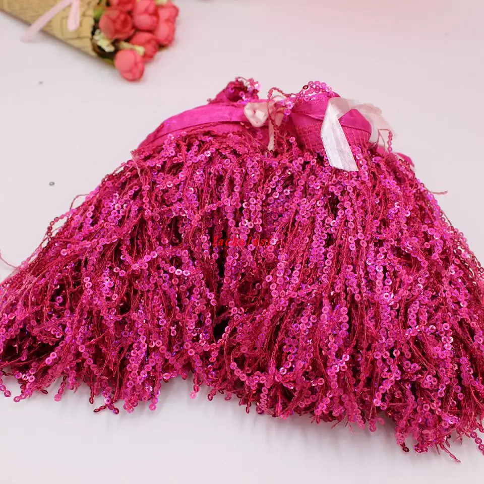 10 Yards Sequined Tassel Fringe Lace Latin Dress Macrame Trimming 3mm size Sequin 15cm
10 Yards Sequined Tassel Fringe Lace Latin Dress Macrame Trimming 3mm size Sequin 15cm