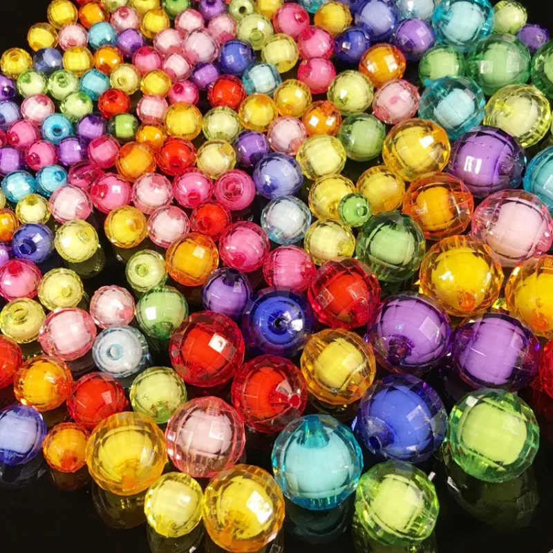 8mm 10mm 12mm Acrylic Colorful Transparent Round Ball Shape Beads in Beads For Children's Manual DIY Bracelet Accessories
8mm 10mm 12mm Acrylic Colorful Transparent Round Ball Shape Beads in Beads For Children's Manual DIY Bracelet Accessories