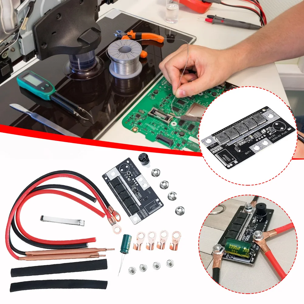 12V Spot Welder Portable Battery Storage Spot Welding Machine PCB Circuit Board Welding Equipment for 18650 26650 32650 Battery
12V Spot Welder Portable Battery Storage Spot Welding Machine PCB Circuit Board Welding Equipment for 18650 26650 32650 Battery