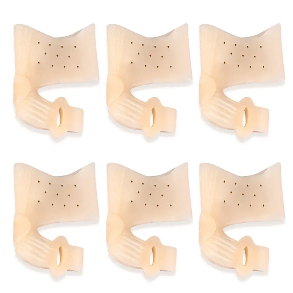 Silicone Double Hole Toe Seperator Bunion Corrector Bone Big Toe Separator Hallux Valgus Straightener Toe Spreader Pedicure Tool
Silicone Double Hole Toe Seperator Bunion Corrector Bone Big Toe Separator Hallux Valgus Straightener Toe Spreader Pedicure Tool