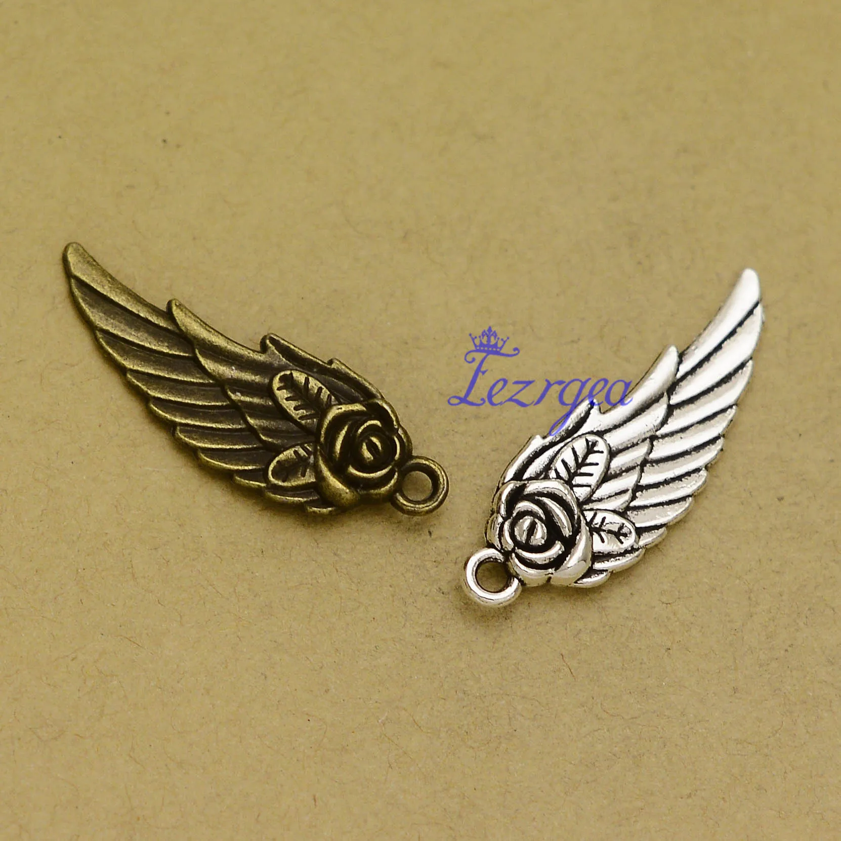 20 шт./лот-30x12 мм, посеребренные/Бронзовые Подвески в виде крыльев цветка с античным покрытием, товары для творчества, аксессуары для ювелирны... 
20 шт./лот-30x12 мм, посеребренные/Бронзовые Подвески в виде крыльев цветка с античным покрытием, товары для творчества, аксессуары для ювелирны...