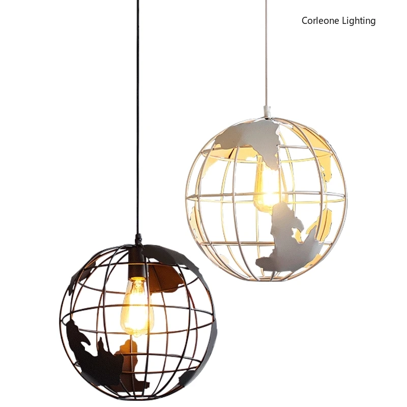 Retro Pendant Lights Vintage Industrial Iron Art Earth Lamp Dining Room Restaurant Loft Chandelier Interior Decor Light Fixtures
Retro Pendant Lights Vintage Industrial Iron Art Earth Lamp Dining Room Restaurant Loft Chandelier Interior Decor Light Fixtures