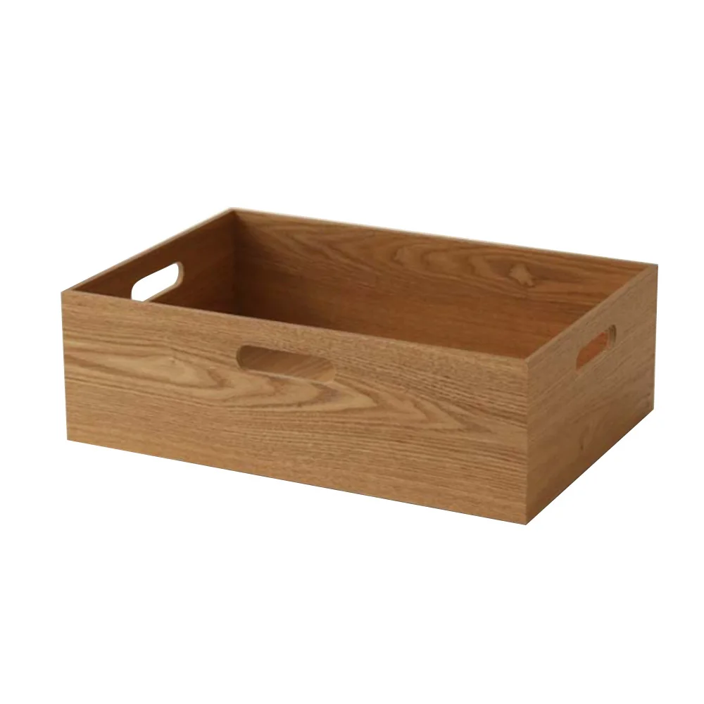 Креативная прямоугольная деревянная коробка для хранения, большая емкость, многофункциональная настольная корзина для хранения книг и мел... 
Креативная прямоугольная деревянная коробка для хранения, большая емкость, многофункциональная настольная корзина для хранения книг и мел...
