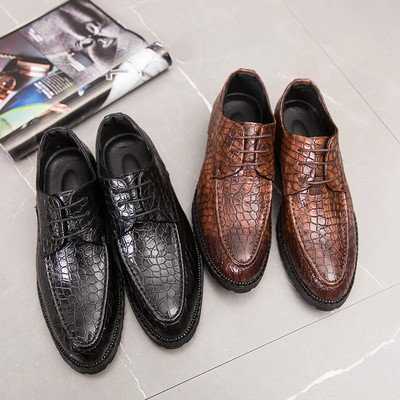 2020 spring men's shoes designer high-quality luxury brand outdoor breathable non-slip casual crocodile leather lace-up shoes
2020 spring men's shoes designer high-quality luxury brand outdoor breathable non-slip casual crocodile leather lace-up shoes