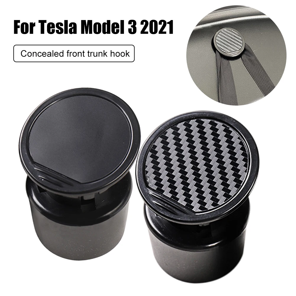 Car Front Trunk Hook Grocery Bag Hanger Hook Organizer Frunk Bolt Cover Hook Carbon Fiber for 2021 Tesla Model 3 Car Accessories
Car Front Trunk Hook Grocery Bag Hanger Hook Organizer Frunk Bolt Cover Hook Carbon Fiber for 2021 Tesla Model 3 Car Accessories