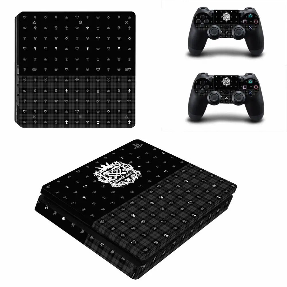 Тонкая наклейка Kingdom Hearts PS4 s Play station 4 для PlayStation тонкая Виниловая консоли и