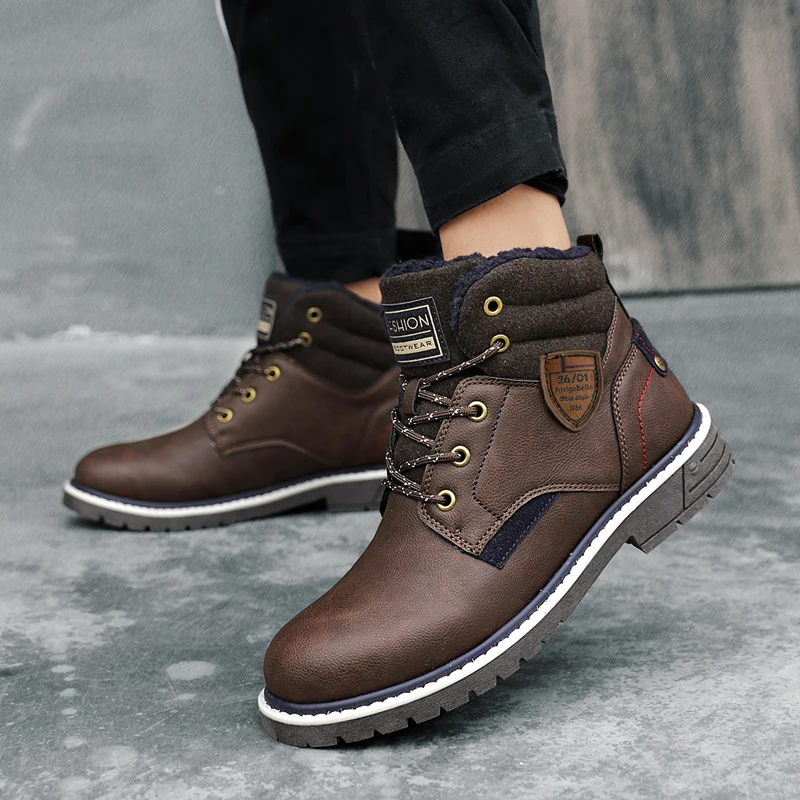 Botas Men Casual Shoes Men Men's Winter Sneakers Man Fashion Leather Mens Zapatillas Invierno Hombre Hot Sale
Botas Men Casual Shoes Men Men's Winter Sneakers Man Fashion Leather Mens Zapatillas Invierno Hombre Hot Sale