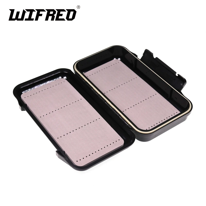 Wifreo 1PC Waterproof Stream Flies Combo Set Box Trout Fishing Fly Cases with Silicone Linear Dry WetNymph Storage Portable Case
Wifreo 1PC Waterproof Stream Flies Combo Set Box Trout Fishing Fly Cases with Silicone Linear Dry WetNymph Storage Portable Case