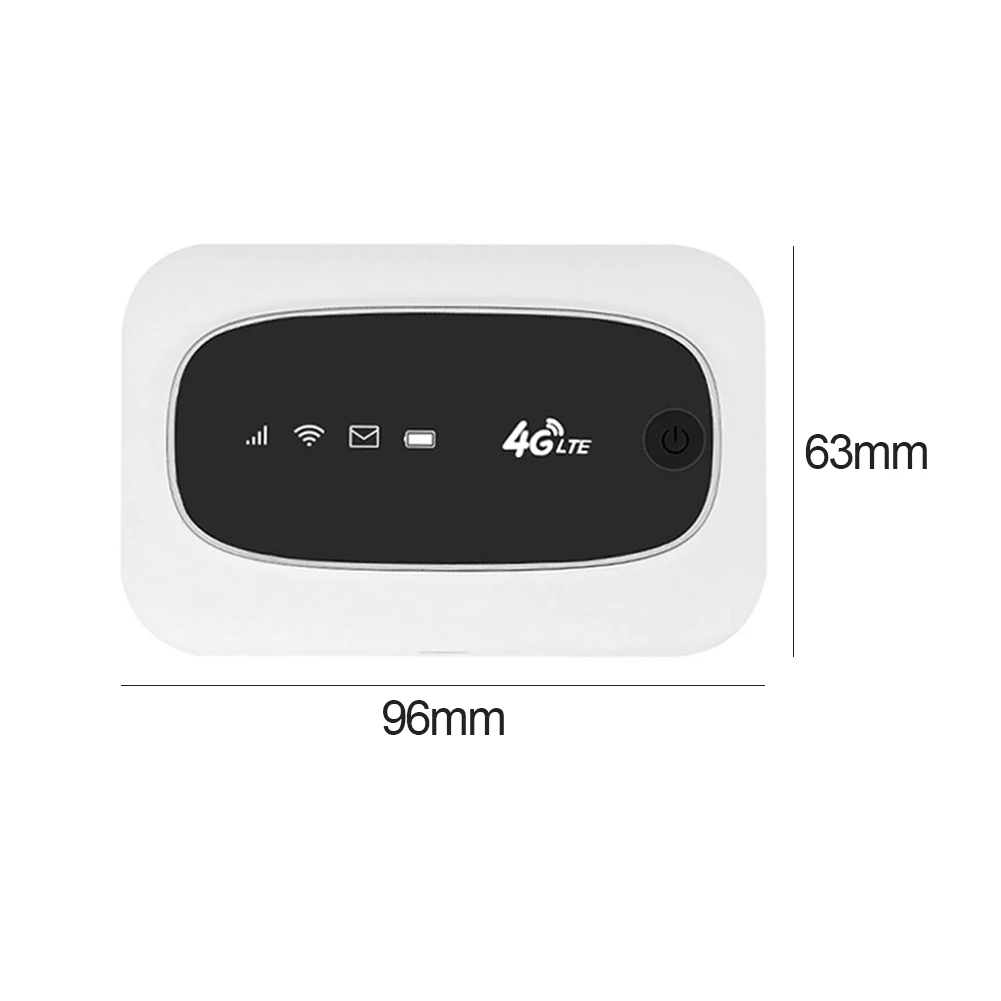 M6 4G LTE Mobile WiFi Hotspot 150Mbps Dual Channels Portable 4G Wireless Internet Router with TF Card Slot + SIM Card Slot 
M6 4G LTE Mobile WiFi Hotspot 150Mbps Dual Channels Portable 4G Wireless Internet Router with TF Card Slot + SIM Card Slot