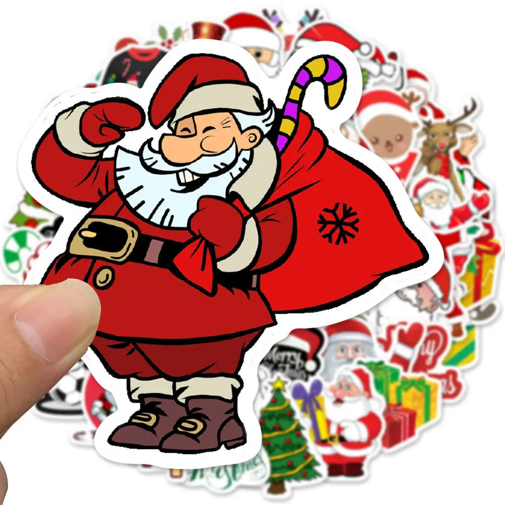 XTZ015# 50 Pieces of Christmas Santa Claus Graffiti Stickers Car Motorcycle Suitcase Laptop Wall Decoration Waterproof Stickers
XTZ015# 50 Pieces of Christmas Santa Claus Graffiti Stickers Car Motorcycle Suitcase Laptop Wall Decoration Waterproof Stickers
