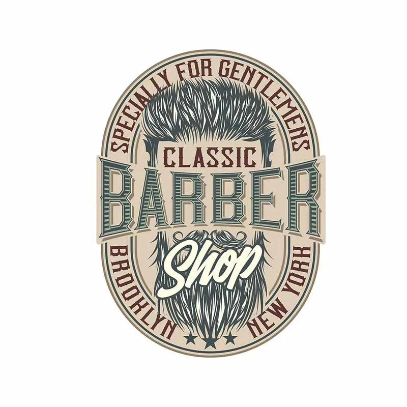 Classic Barber Shop Car Sticker Accessories Car Styling Decal Vinyl Car Window Cover Scratches Waterproof PVC 13cmx10cm
Classic Barber Shop Car Sticker Accessories Car Styling Decal Vinyl Car Window Cover Scratches Waterproof PVC 13cmx10cm