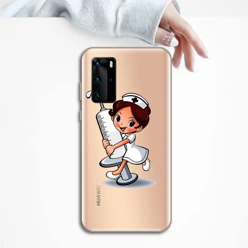 Cartoon Medicine Doctor Nurse Phone Case Transparent for Huawei P honor 8 10i 20 30 40 smart 2019
Cartoon Medicine Doctor Nurse Phone Case Transparent for Huawei P honor 8 10i 20 30 40 smart 2019