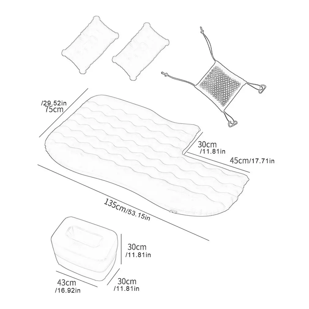 Car Travel Bed, Reclining Adult Children, Multi-function Air Bed, Car Air Bed, Comfortable Car Air Mattress
Car Travel Bed, Reclining Adult Children, Multi-function Air Bed, Car Air Bed, Comfortable Car Air Mattress