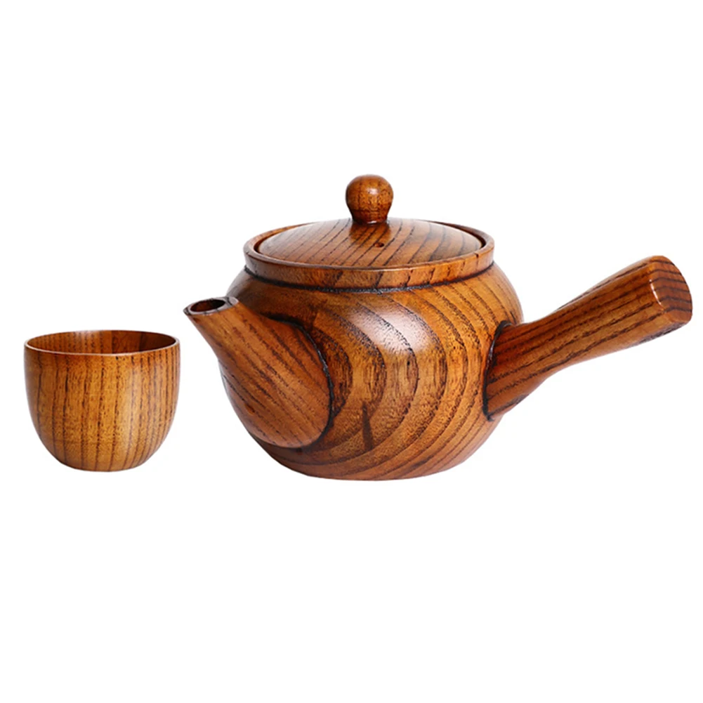 Filter Unbreakable Wood Handmade Tea Pot Chinese Tea Set Office Kung Fu Kettle Side Handle Filter Teapot with Tea Cup Gaiwan
Filter Unbreakable Wood Handmade Tea Pot Chinese Tea Set Office Kung Fu Kettle Side Handle Filter Teapot with Tea Cup Gaiwan