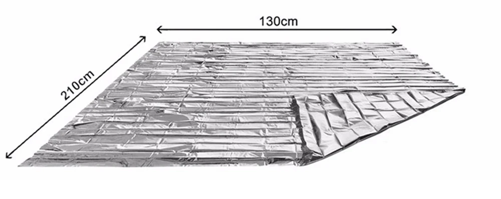 Outdoor Water Proof Emergency Survival Rescue Blanket Foil Thermal Space First Aid Sliver Rescue Curtain Military Blanket Tool
Outdoor Water Proof Emergency Survival Rescue Blanket Foil Thermal Space First Aid Sliver Rescue Curtain Military Blanket Tool