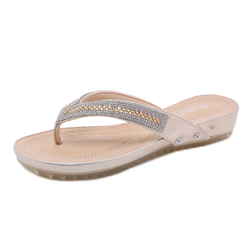 woman Bohemian Fashion Rhinestone decoration Flat Sandals Casual Beach Women's Sandals Ladies Shoes sandalia Plus Size
woman Bohemian Fashion Rhinestone decoration Flat Sandals Casual Beach Women's Sandals Ladies Shoes sandalia Plus Size