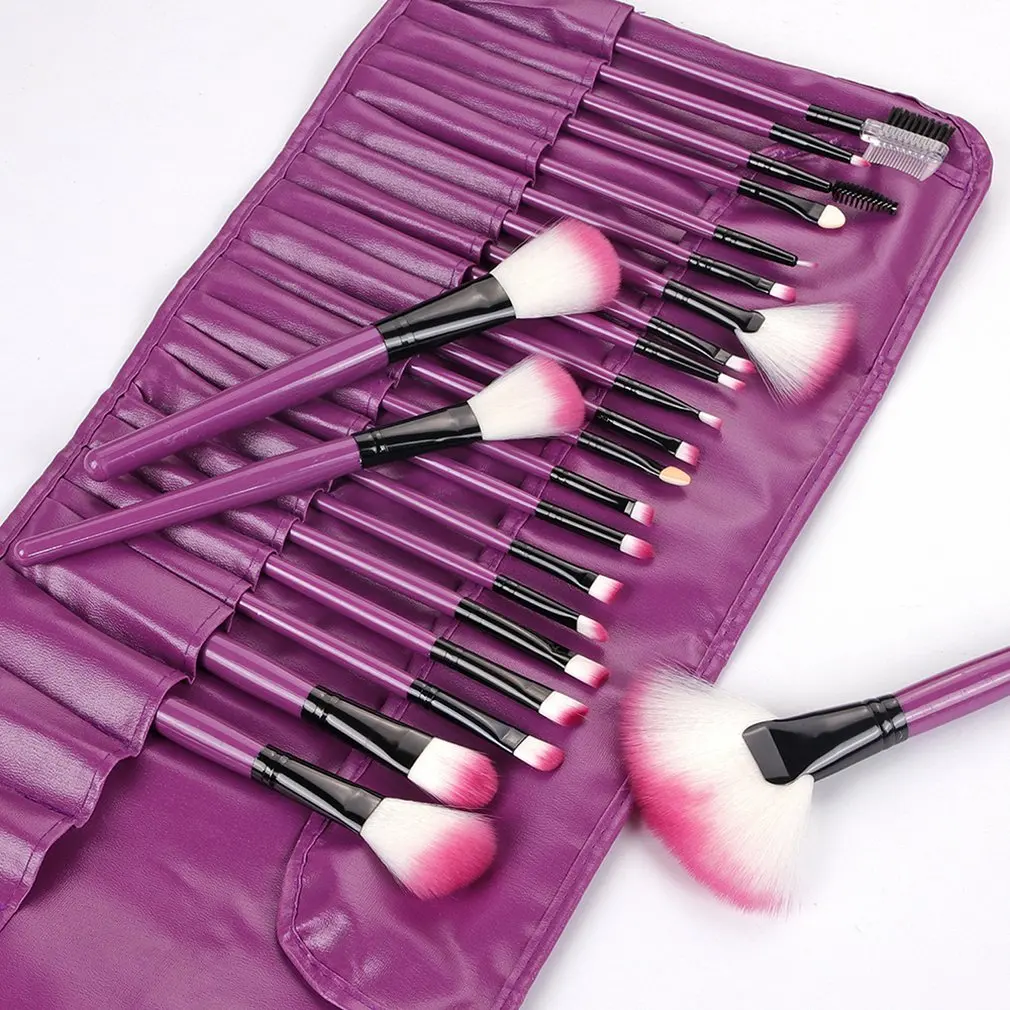 Professional 24pcs Makeup Brushes Set 6 Colors Beauty Cosmetic Make Up Tools Foudation Eyeshadow Brush Set With Case
Professional 24pcs Makeup Brushes Set 6 Colors Beauty Cosmetic Make Up Tools Foudation Eyeshadow Brush Set With Case