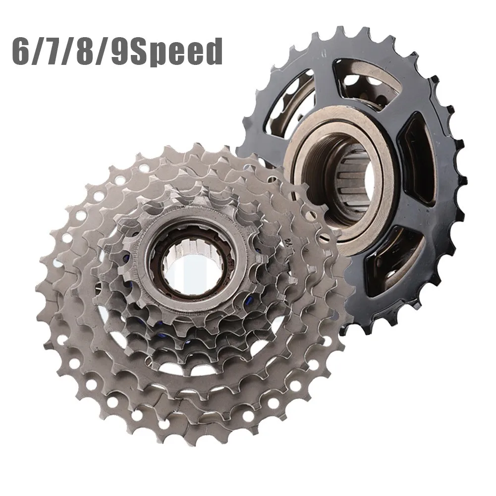 MTB Road Bike Cassette Freewheel 6/7/8/9 Speed 14-28T/13-32T Bicycle Flywheel Ultralight Steel Sprocket Cycling Part Accessories
MTB Road Bike Cassette Freewheel 6/7/8/9 Speed 14-28T/13-32T Bicycle Flywheel Ultralight Steel Sprocket Cycling Part Accessories