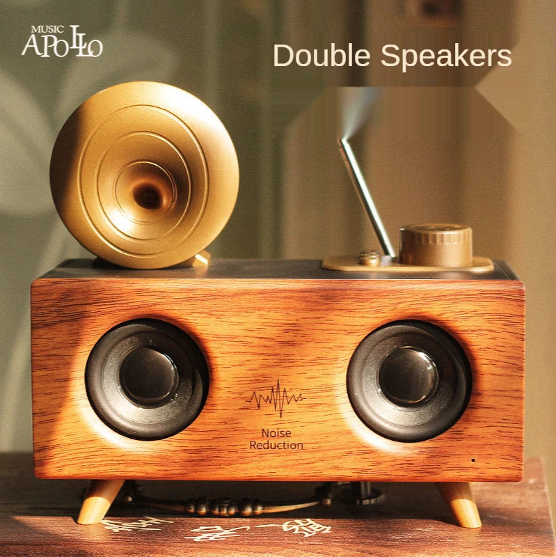 Radio Wireless Bluetooth Speakers Double Speakers High Volume Card U Disk Radio High Sound Quality Small Stereo Heavy Subwoofer
Radio Wireless Bluetooth Speakers Double Speakers High Volume Card U Disk Radio High Sound Quality Small Stereo Heavy Subwoofer