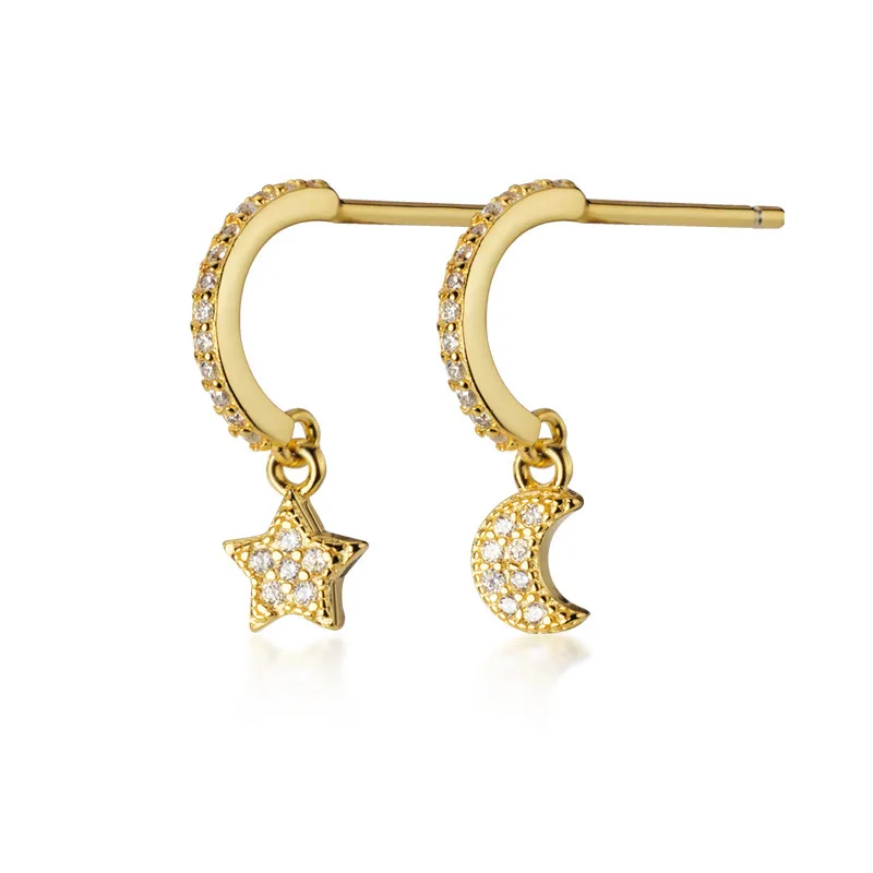 Korean S925 Silver Irregular Star Moon Stud Earrings for Women Jewelry Tassel Water Drop Earrings Rhinestone Crystal Brincos
Korean S925 Silver Irregular Star Moon Stud Earrings for Women Jewelry Tassel Water Drop Earrings Rhinestone Crystal Brincos