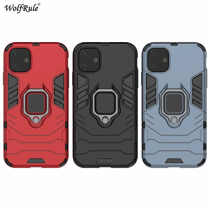 Holder Magnetic Case For iphone 11 Case Durable Metal Phone Finger Ring Stand Cover For iphone 11 Case For Coque iphone 11 Funda
Holder Magnetic Case For iphone 11 Case Durable Metal Phone Finger Ring Stand Cover For iphone 11 Case For Coque iphone 11 Funda