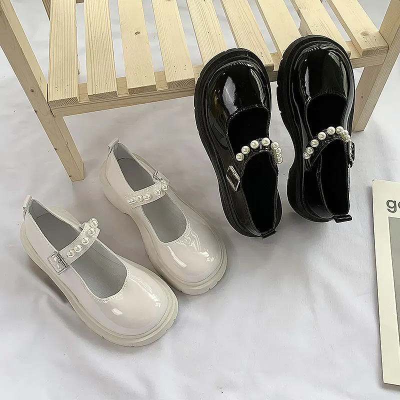 College Student Shoes Japanese Style Ankle Strap Round Toe High Heels Platform Leather Shoes Cute Lolita JK Girls Mary Jane Shoe
College Student Shoes Japanese Style Ankle Strap Round Toe High Heels Platform Leather Shoes Cute Lolita JK Girls Mary Jane Shoe