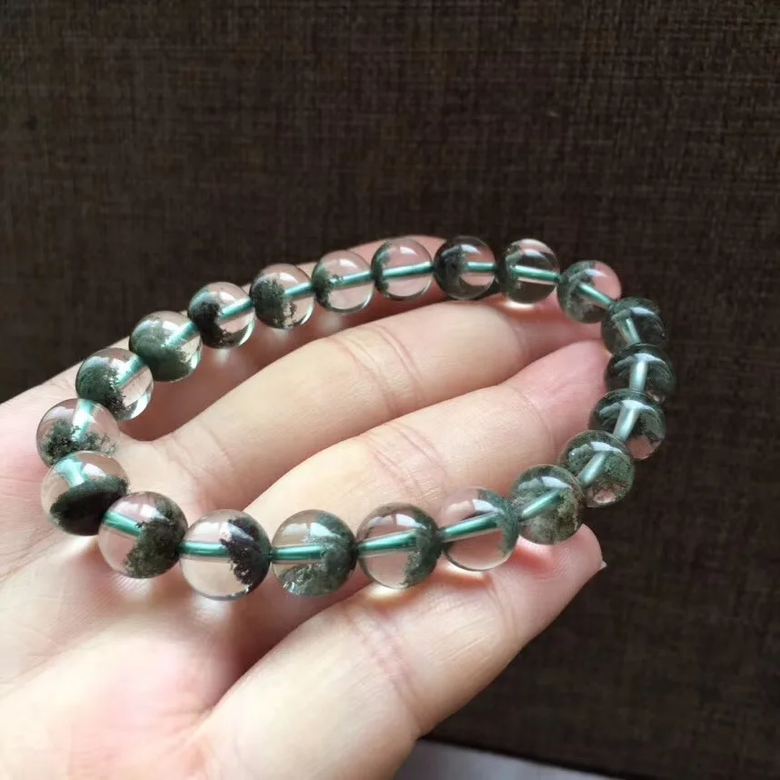 Certificate 9mm Natural Green Phantom Quartz Bracelet For Woman Men Love Gift Round Beads Lucky Crystal Stretch Jewelry AAAAA
Certificate 9mm Natural Green Phantom Quartz Bracelet For Woman Men Love Gift Round Beads Lucky Crystal Stretch Jewelry AAAAA