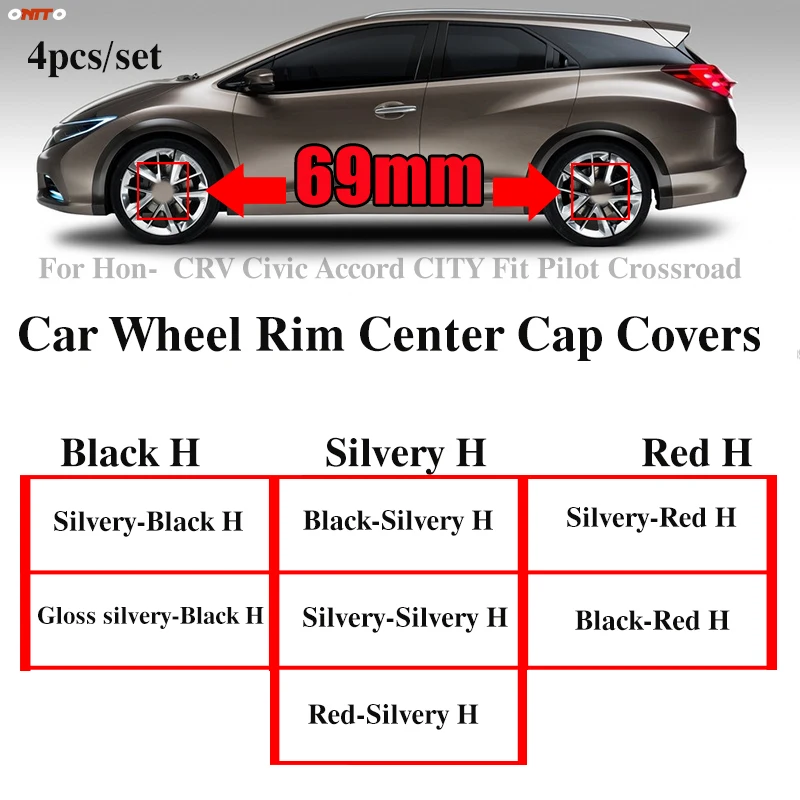 20PCS Car Logo 69mm 6.9cm Wheel Center Cap Covers Red/Silver/Black H Emblem For CRV Civic Accord CITY Fit Pilot Crossroad 
20PCS Car Logo 69mm 6.9cm Wheel Center Cap Covers Red/Silver/Black H Emblem For CRV Civic Accord CITY Fit Pilot Crossroad