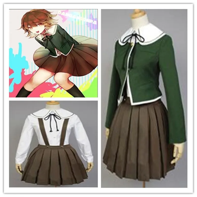 Chihiro Fujisaki cos Danganronpa: Trigger Happy Havoc аниме мужской женский косплей высокого качества jk Студенческая форма костюм полный комплект
Chihiro Fujisaki cos Danganronpa: Trigger Happy Havoc аниме мужской женский косплей высокого качества jk Студенческая форма костюм полный комплект