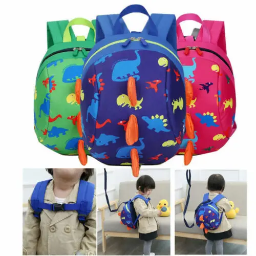 Dinosaur Shaped Safety Harness Backpack Toddler Kids Canvas Leash Anti-lost Kindergarten Bag Children Animal Schoolbags
Dinosaur Shaped Safety Harness Backpack Toddler Kids Canvas Leash Anti-lost Kindergarten Bag Children Animal Schoolbags