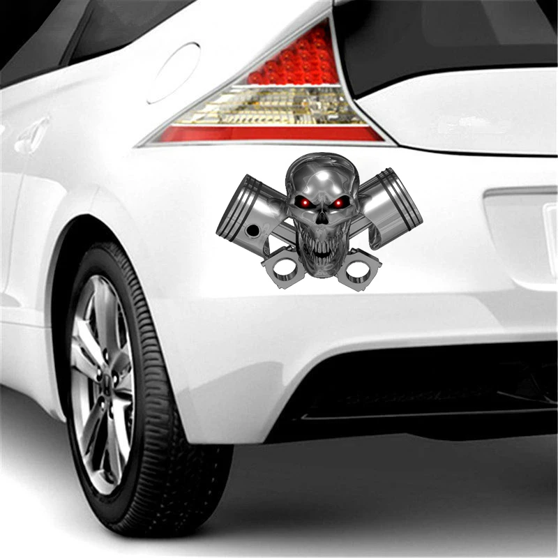 Hot Personality 3D Dead Skull Car Sticker LARGE Truck Trailer Motorcycle Helmet Graphics Decals Stickers Racing Waterproof PVC 
Hot Personality 3D Dead Skull Car Sticker LARGE Truck Trailer Motorcycle Helmet Graphics Decals Stickers Racing Waterproof PVC
