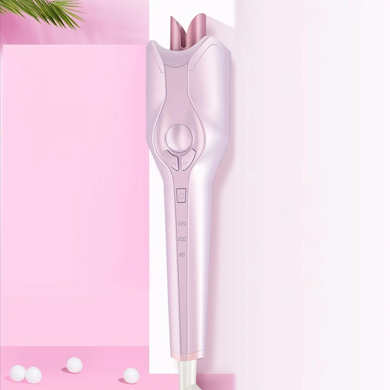 Automatic Curling Iron Air Curler Wand Curl Bright Pink Rotating Magic Hair Curling Iron Salon Tools Auto Hair Curlers US Plug
Automatic Curling Iron Air Curler Wand Curl Bright Pink Rotating Magic Hair Curling Iron Salon Tools Auto Hair Curlers US Plug
