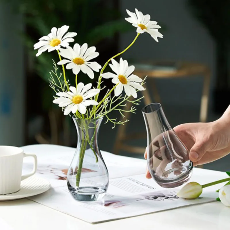 Ins Smiple Vasetransparent Glass Vases Flower Vase Ornaments Living Room Decoration Home Decor Decoração Flower Pot Deco Декор
Ins Smiple Vasetransparent Glass Vases Flower Vase Ornaments Living Room Decoration Home Decor Decoração Flower Pot Deco Декор
