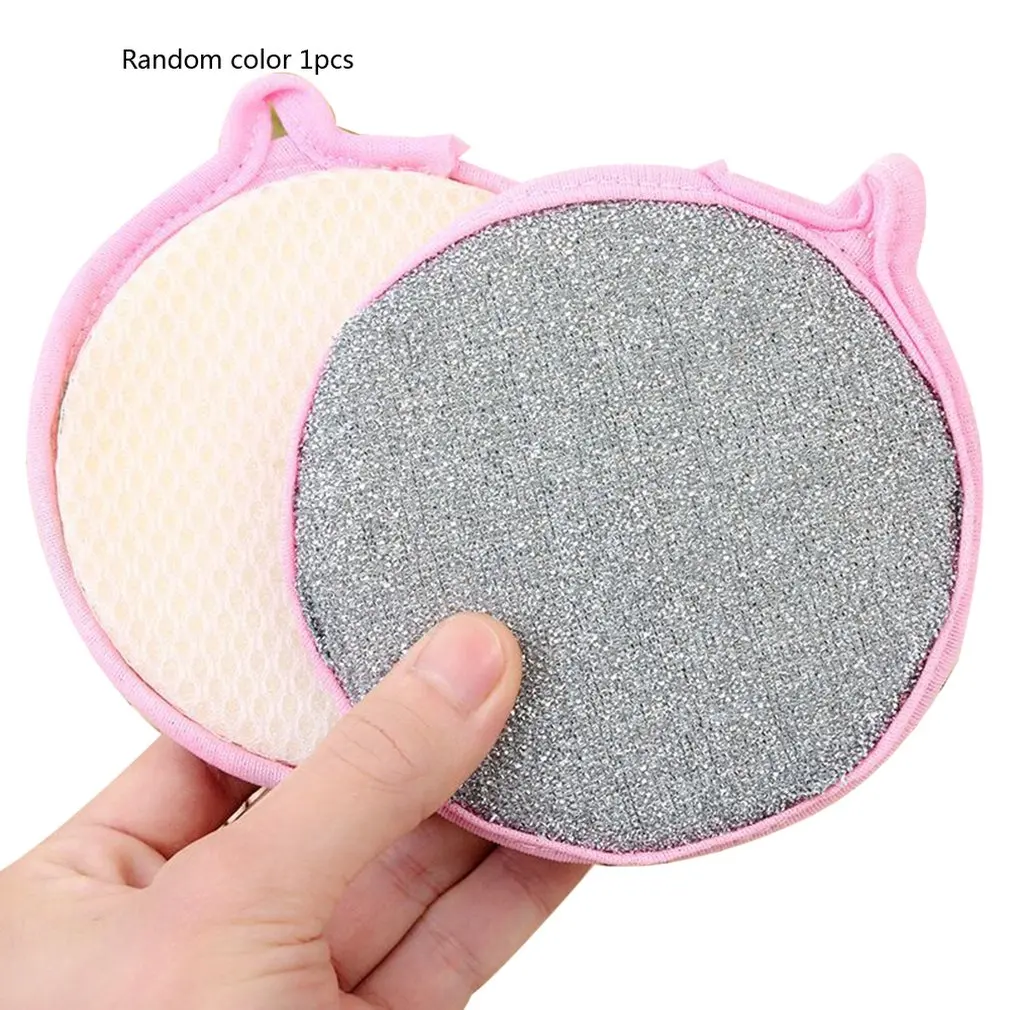 Sparkling Round Double-Sided Dishwashing Sponge Scouring Pad Dish Towel Pan Towel Round Scouring Pads Cleaner
Sparkling Round Double-Sided Dishwashing Sponge Scouring Pad Dish Towel Pan Towel Round Scouring Pads Cleaner