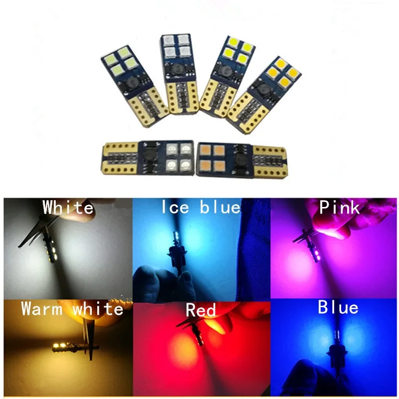 2/10PCS led Car Interior Bulb Canbus Error Free T10 White 3030 8SMD LED 12V Car Side Wedge Light White Lamp Auto Bulb Car Style 
2/10PCS led Car Interior Bulb Canbus Error Free T10 White 3030 8SMD LED 12V Car Side Wedge Light White Lamp Auto Bulb Car Style
