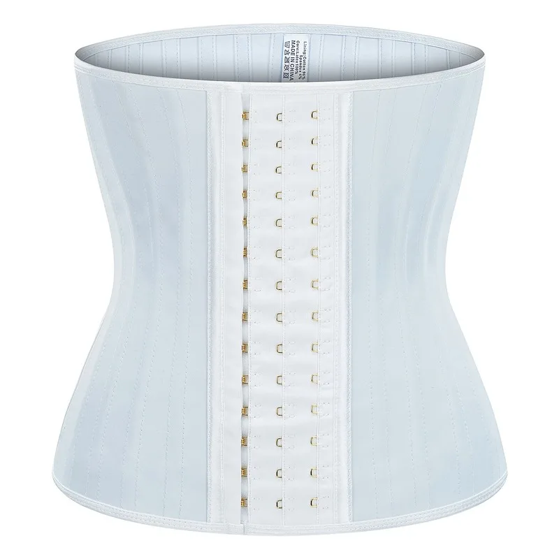 White 25-Bone Latex Waist Belt Waist Trainers Sweats Abdomen Sculpting Abdominal Belt and Abdomen Support Waist Slimming
White 25-Bone Latex Waist Belt Waist Trainers Sweats Abdomen Sculpting Abdominal Belt and Abdomen Support Waist Slimming